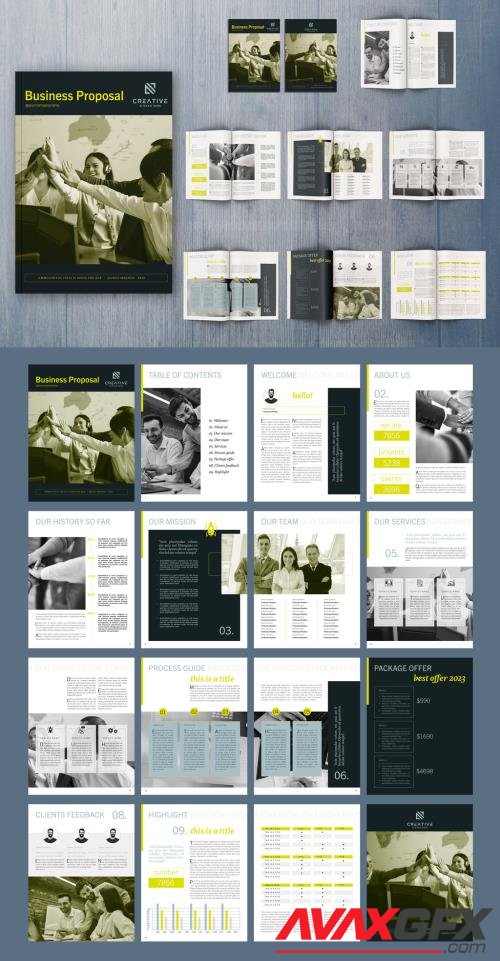 Creative Business Proposal Layout 530448251 [Adobestock]