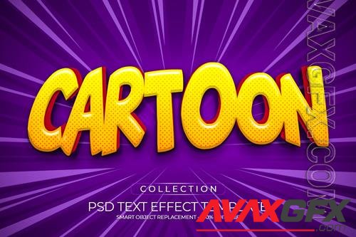 PSD cartoon text effect