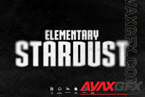 Stardust Photoshop Text Effect Design