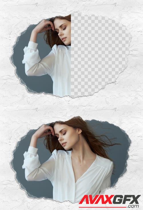 Ripped piece of Photo Paper Mockup 533900785 [Adobestock]