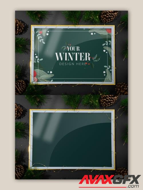 Christmas Frame Mockup 533676812 [Adobestock]