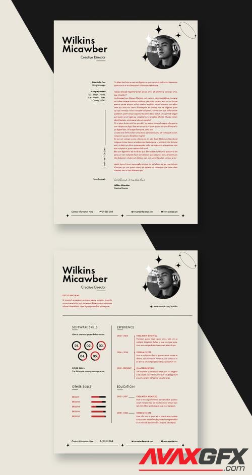 Black and Red Resume 532211057 [Adobestock]