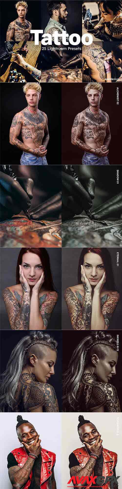 14 Tattoo Lightroom Presets - 43635344