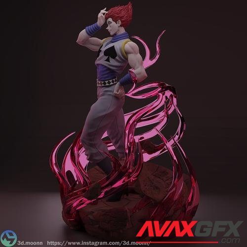 Hisoka RAFAEL GOKU VAZADOR 3D Print