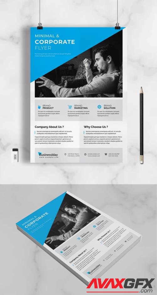 Minimal and Corporate Flyer 529509864 [Adobestock]