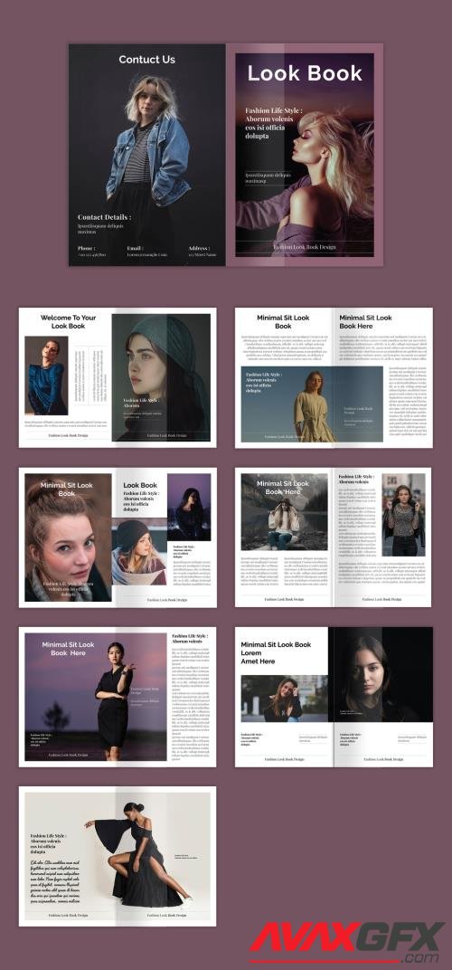 Look Book Layout 529509861 [Adobestock]