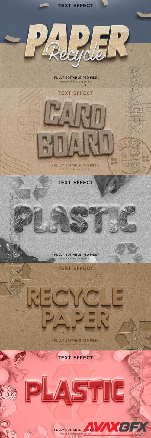 Style text effect editable set vol 203 [PSD]