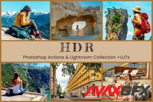 14 HDR Photoshop actions Presets LR - 12777342