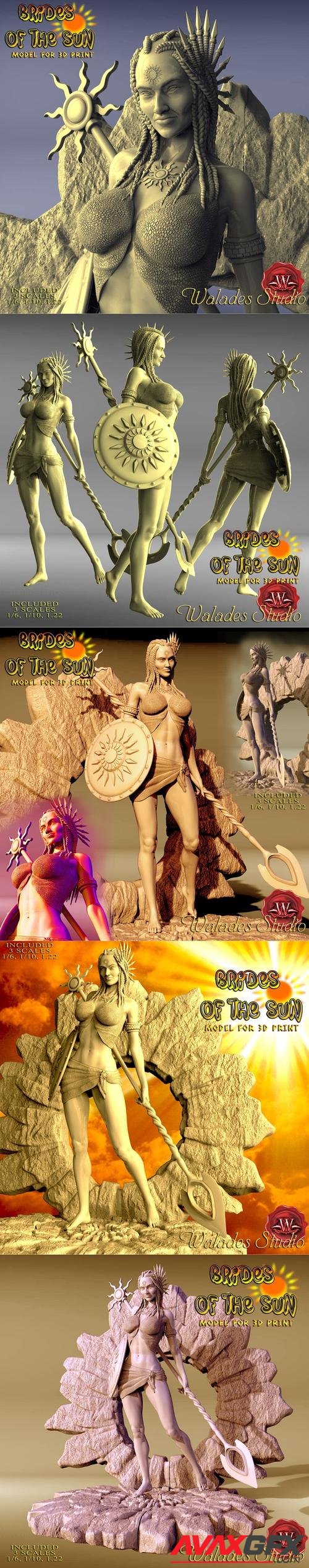 Bride of the Sun 3D Print