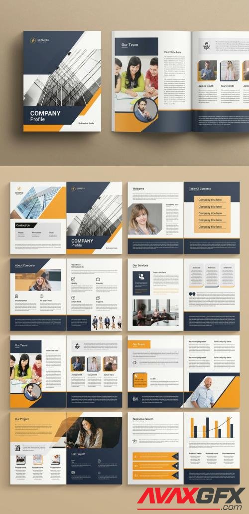 Company Profile Layout 525196351 [Adobestock]