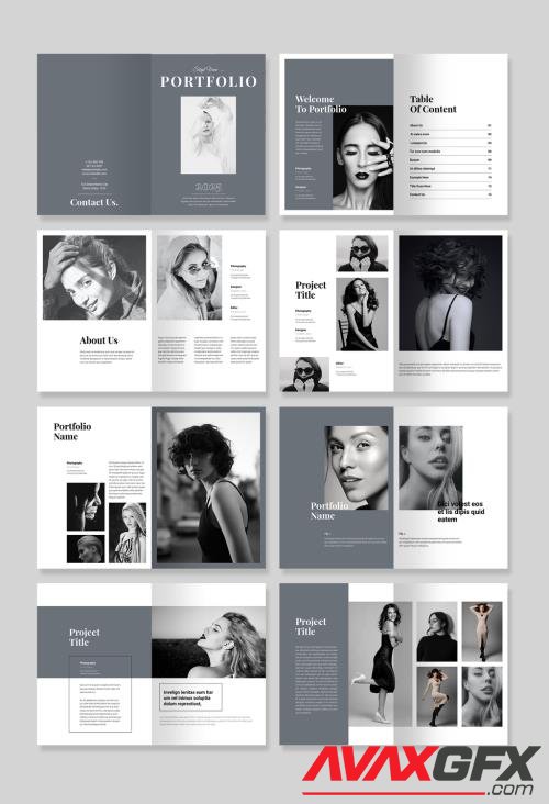 Modern Portfolio Layout 524552334 [Adobestock]