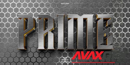 Prime 3d editable text effect [PSD]