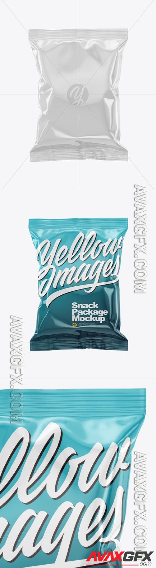 Glossy Snack Package Mockup 50510 [TIF]