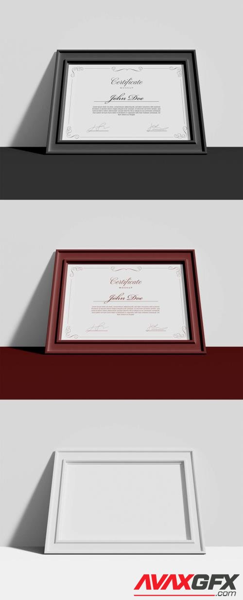 Certificate Mockup 506454790 [Adobestock]