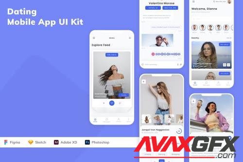 Dating Mobile App UI Kit