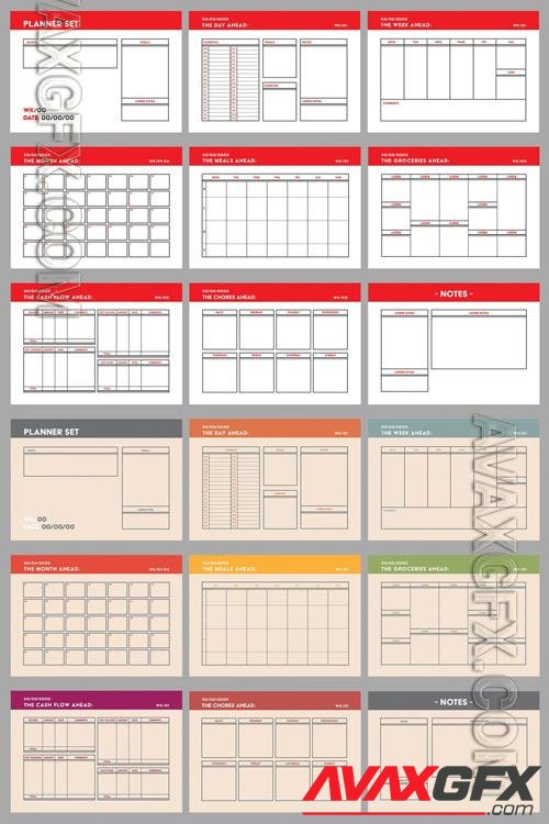 Planner Layout Set 251883711 [Adobestock]