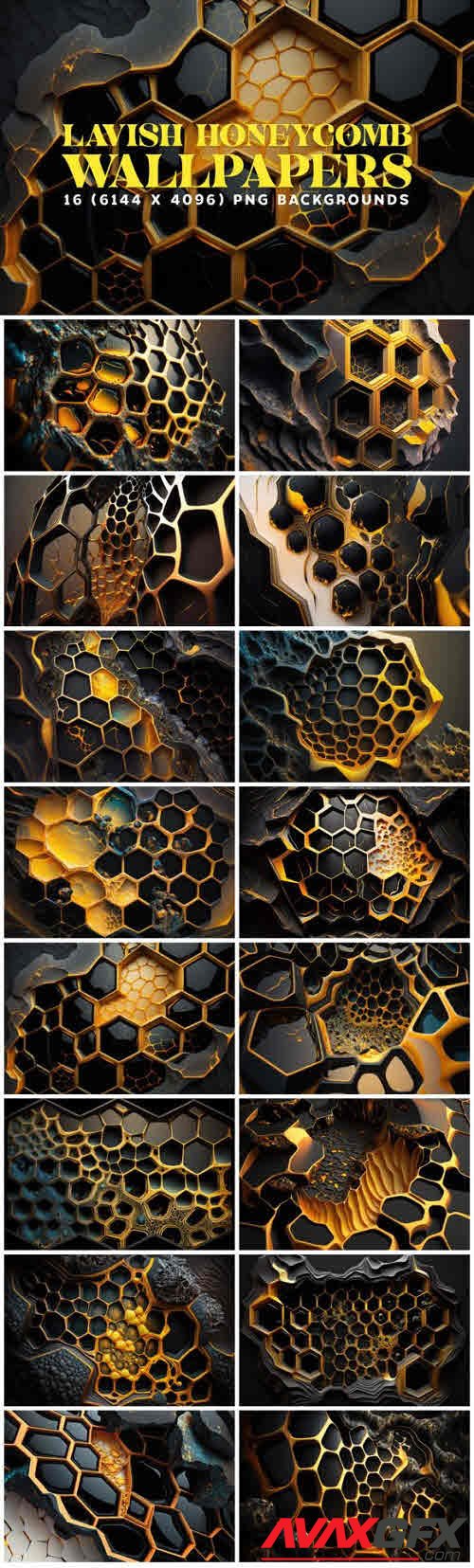 16 Lavish Honeycomb Wallpapers - 12786806