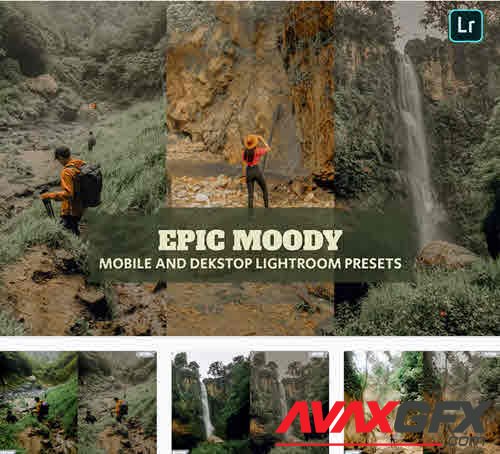 Epic Moody Lightroom Presets Dekstop and Mobile - EMRUL6F