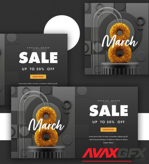 Womens Day Celebrations Sale Concept 493315563 [Adobestock]