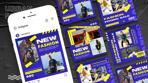 Urban Fashion Instagram Media Post 43668692 [Videohive]