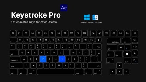 Keystroke Pro for After Effects 43682443 [Videohive]