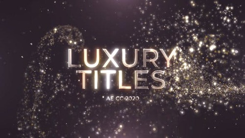 Gold Particles Titles 43755751 [Videohive]