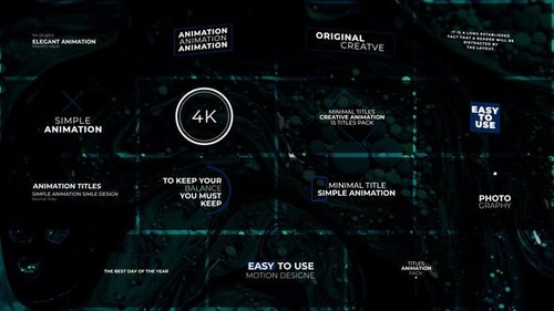 Minimal Titles Animation | After Effects 43769237 [Videohive]