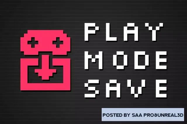 Play Mode Save v3.9.1