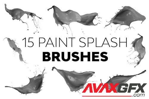 Paint Splash Brushes [ABR]