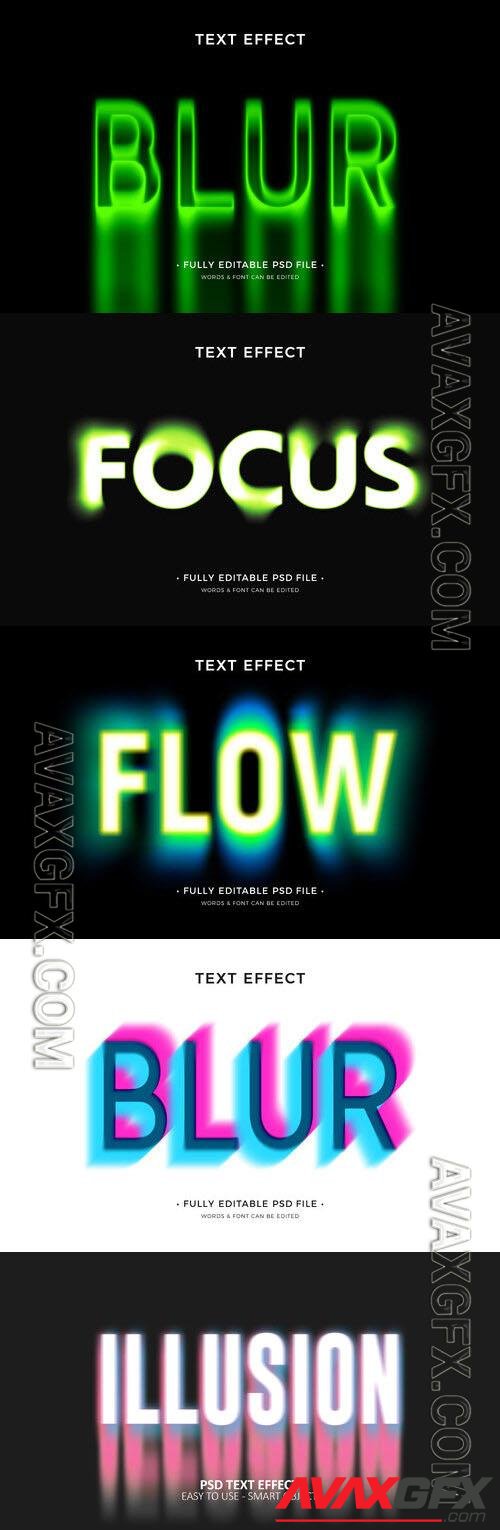 Psd style text effect editable set vol 268 [PSD]