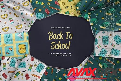Back To School - Seamless Pattern [EPS]