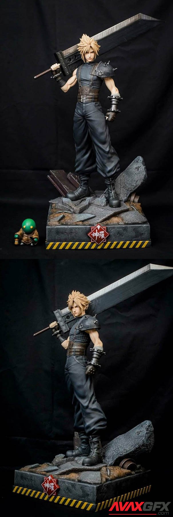 Cloud Strife from Final Fantasy – 3D Print