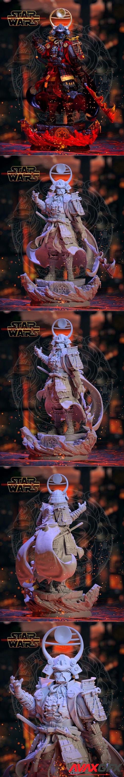 Samurai Darth Vader by Creative Geek Group 3D Print