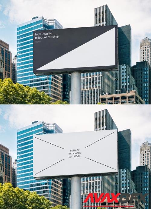 Big Billboard Outdoor Advertising Poster Mockup Template 545798338 [Adobestock]