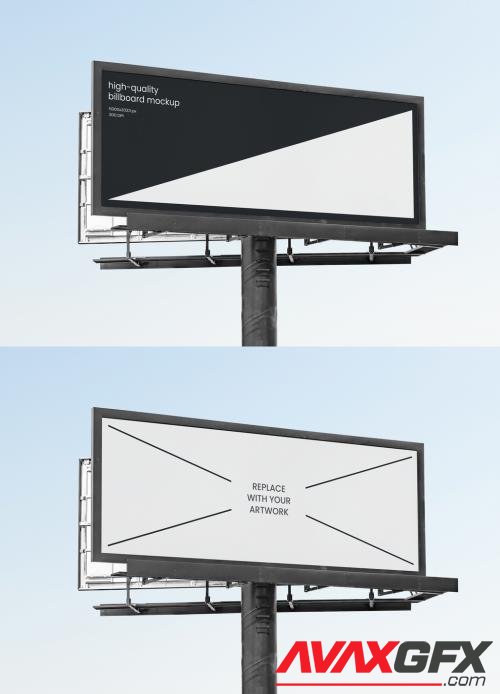 Big Billboard Outdoor Advertising Poster Mockup Template 545794566 [Adobestock]