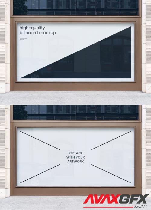 Facade Billboard Store Outdoor Advertising Poster Mockup 545790498 [Adobestock]