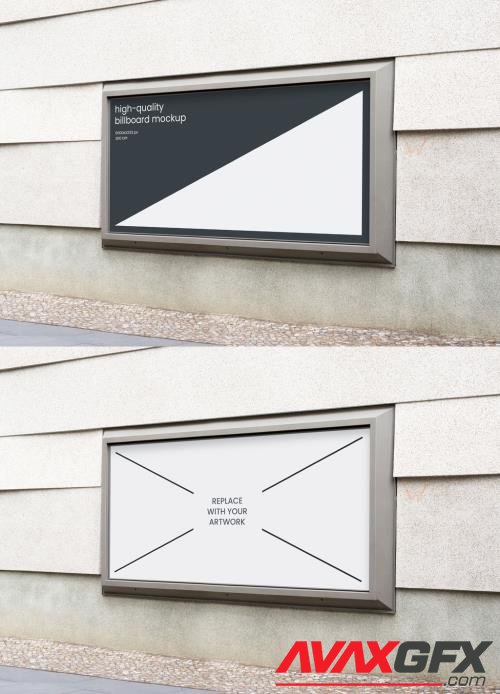 Facade Billboard Store Outdoor Advertising Poster Mockup 545790462 [Adobestock]