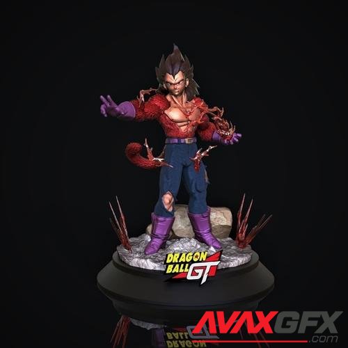 Vegeta SSJ4 Dragon Ball 3D Print