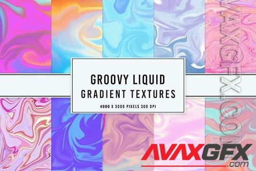 Groovy Liquid Gradient Textures [JPG]