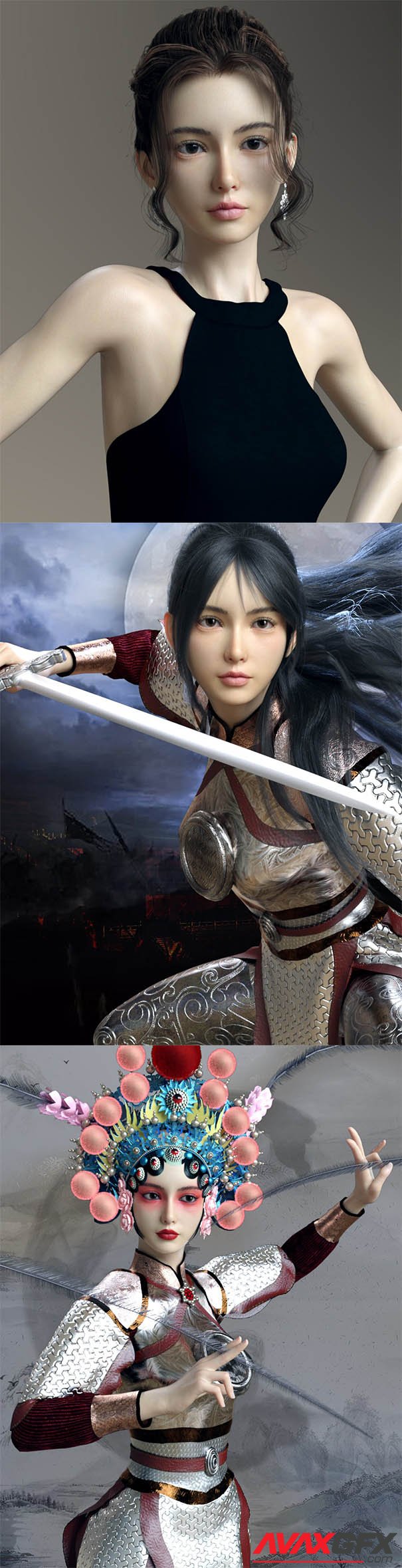 Vo Xiao Yuan HD for Genesis 8.1 Female