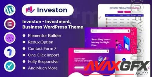 ThemeForest - Investon v1.0.1 - Investment, Business WordPress Theme/31091524