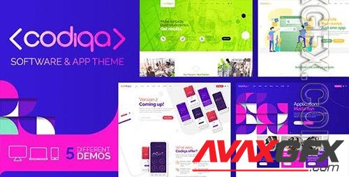 Themeforest - Codiqa v1.1.7 - Software, App & Digital/24822103