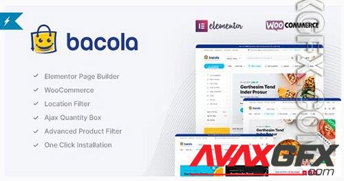 Themeforest - Bacola v1.2.6 - Grocery Store and Food eCommerce Theme NULLED/32552148