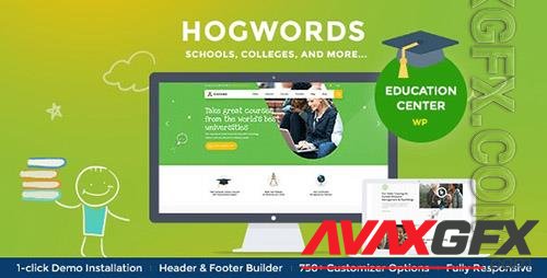 Themeforest - Hogwords v1.2.5 - Education Center WordPress Theme/21376785