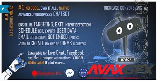 Codecanyon - ChatBot for WordPress v12.4.2/23512075