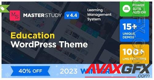 Themeforest - Masterstudy v4.7.4 - Education WordPress Theme NULLED/12170274