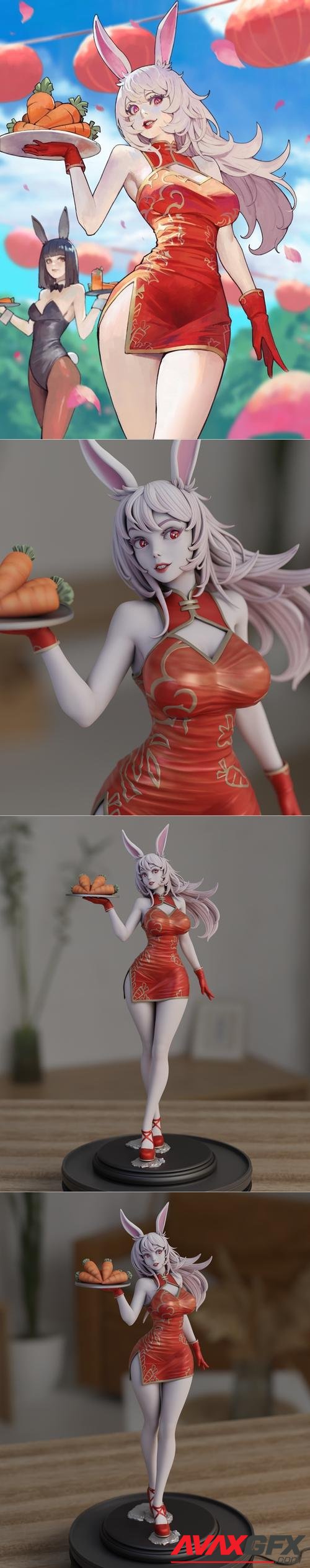 YEAR OF RABBIT - Momoji 3D Print