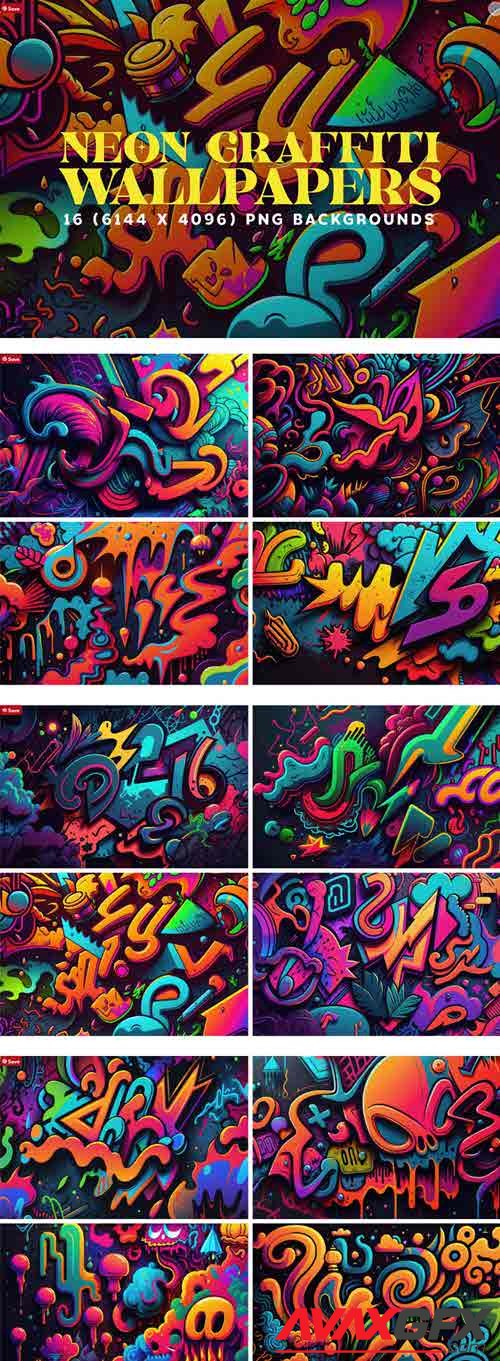 16 Neon Graffiti Wallpapers in 6K - 12780722