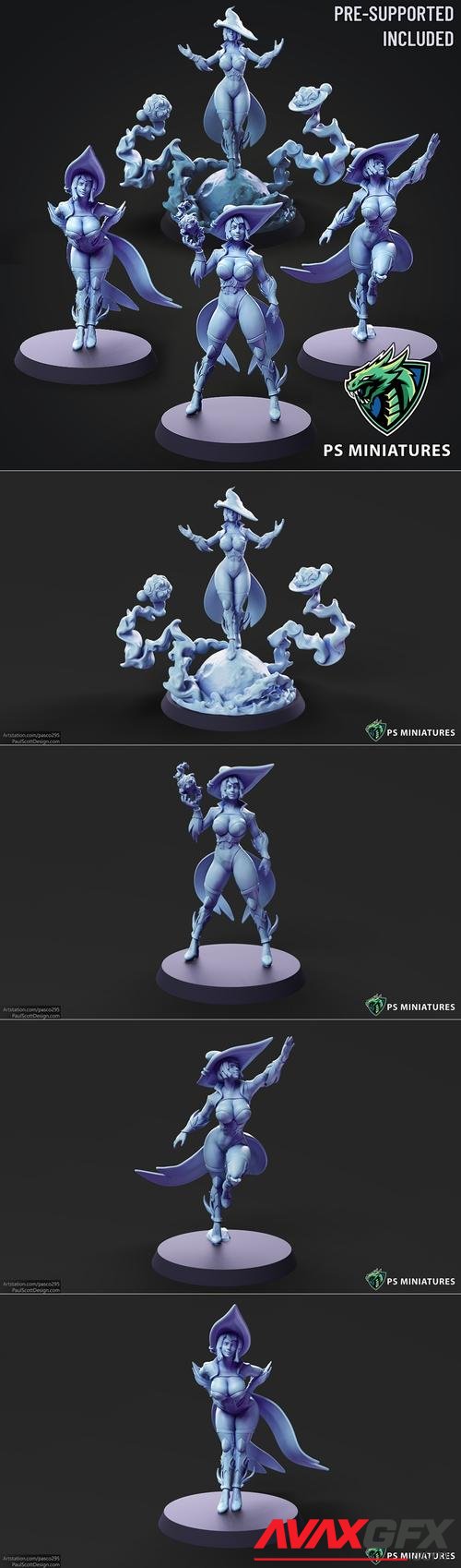 PS Miniatures - Arcane Witch Bundle 3D Print