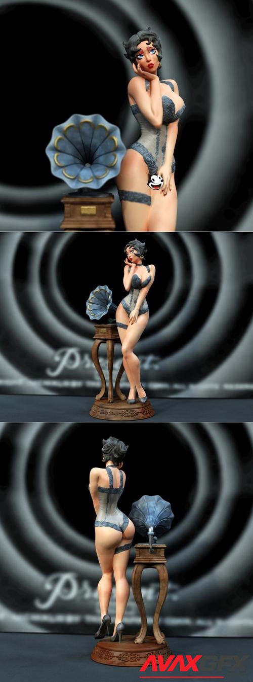 Betty Boop 3D Print